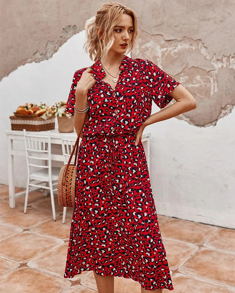 Lara - Robe d'été imprimée