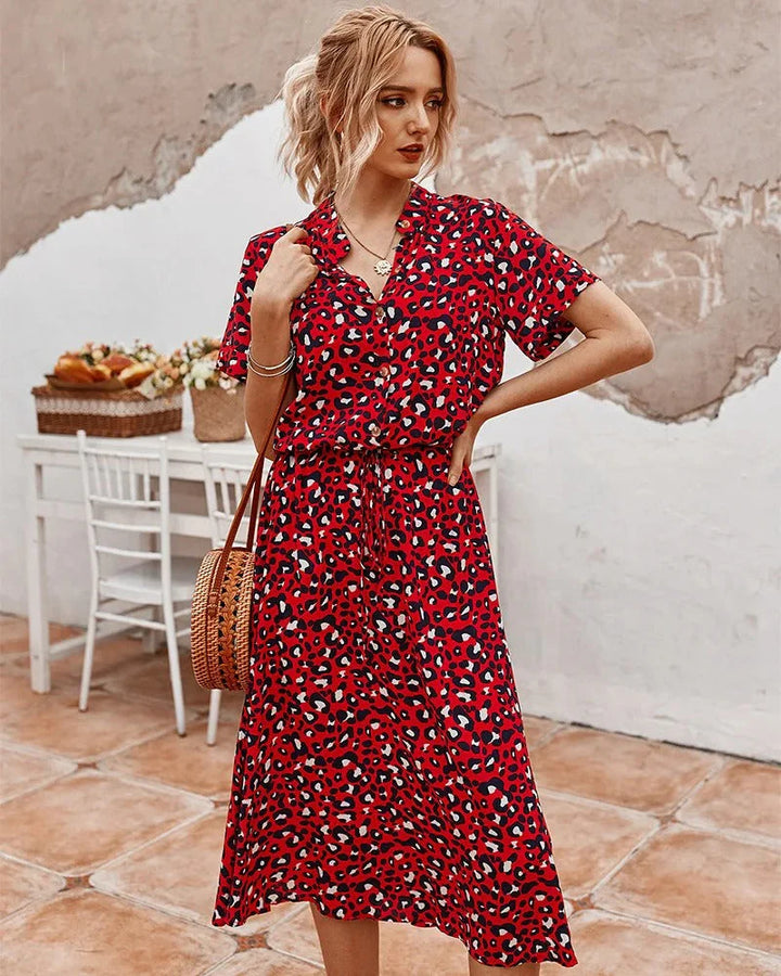 Lara - Robe d'été imprimée