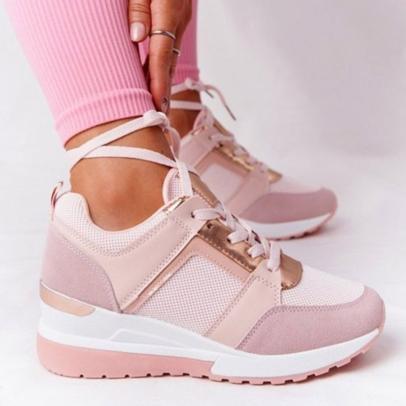 Sneakers Vegan Femme Lucy – Confort & Élégance