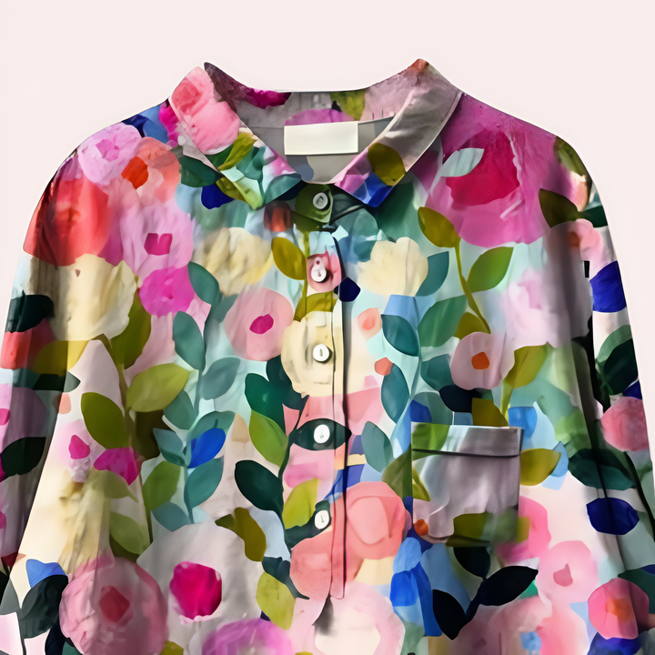 Bertan – Blouse à Imprimé Floral pour Femme