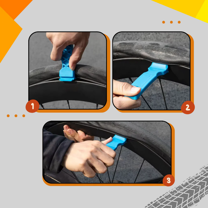 Démonte-pneus de vélo – Outil compact pour démonter les pneus