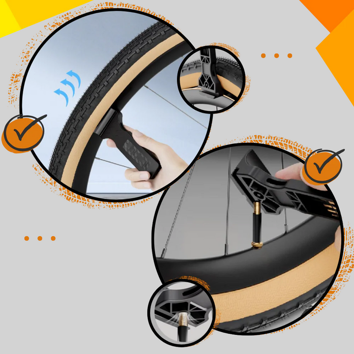 Démonte-pneus de vélo – Outil compact pour démonter les pneus