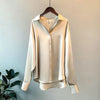 Blouse Satinée Élégante pour Femme