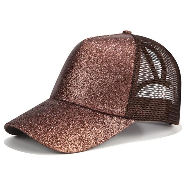 Casquette de baseball pratique pour queue de cheval