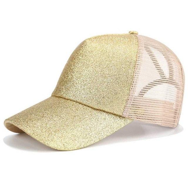 Casquette de baseball pratique pour queue de cheval