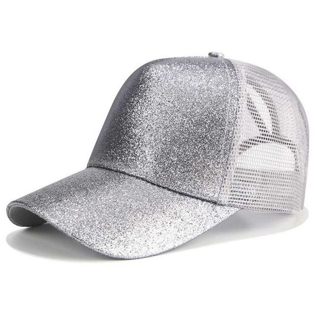 Casquette de baseball pratique pour queue de cheval