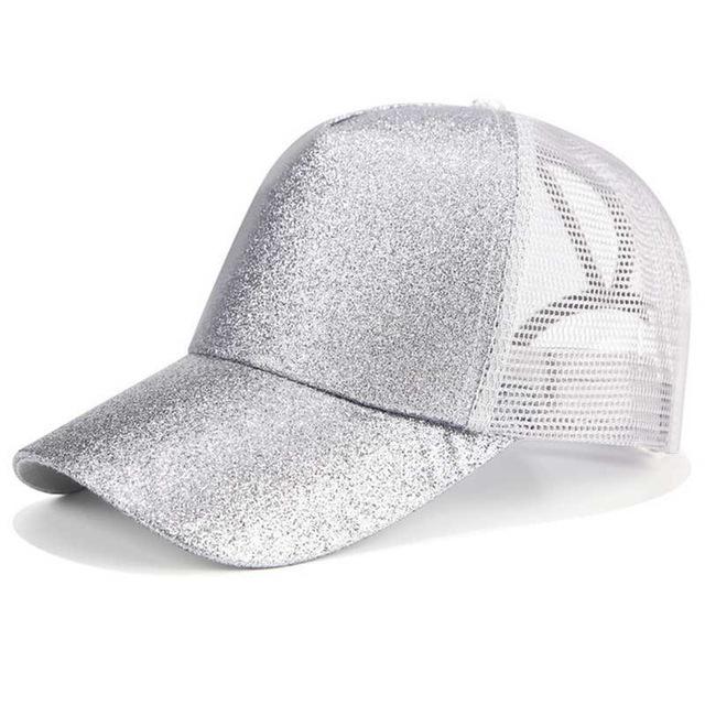 Casquette de baseball pratique pour queue de cheval