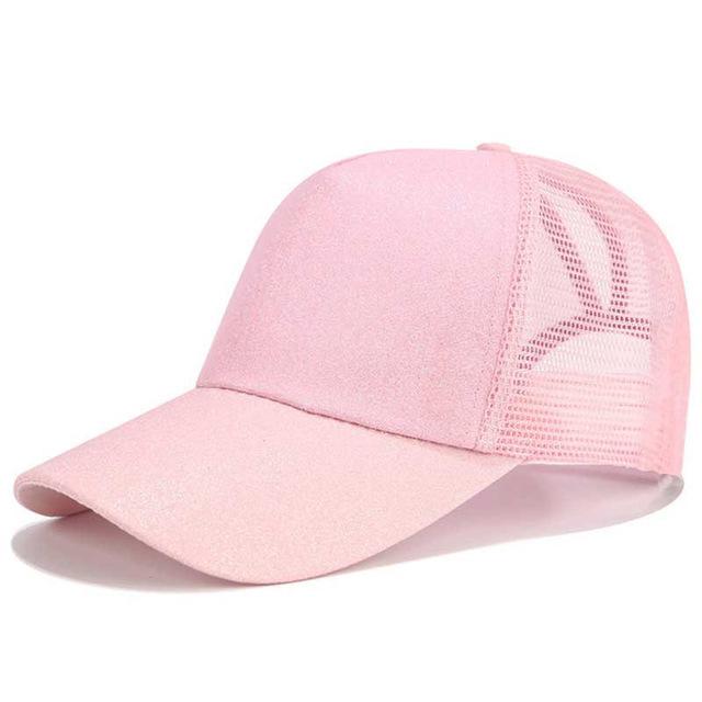 Casquette de baseball pratique pour queue de cheval