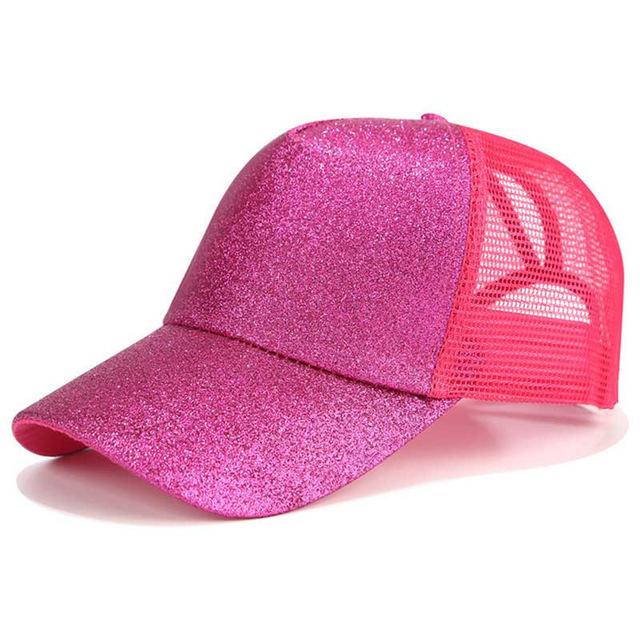 Casquette de baseball pratique pour queue de cheval