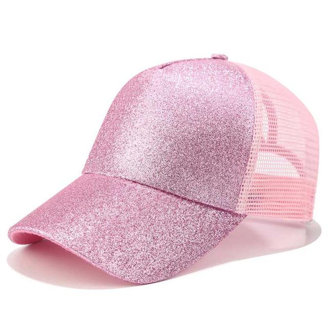 Casquette de baseball pratique pour queue de cheval