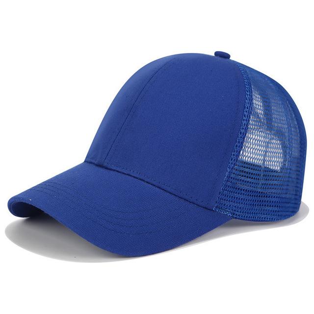 Casquette de baseball pratique pour queue de cheval