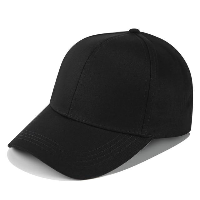 Casquette de baseball pratique pour queue de cheval