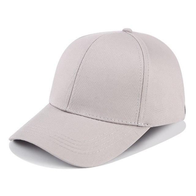 Casquette de baseball pratique pour queue de cheval