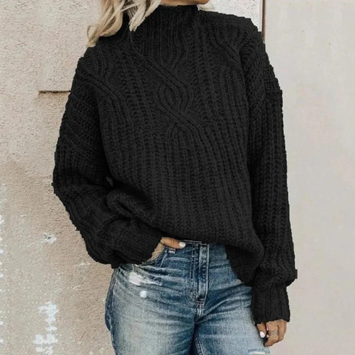 Pull en tricot élégant pour femme – Texture subtile
