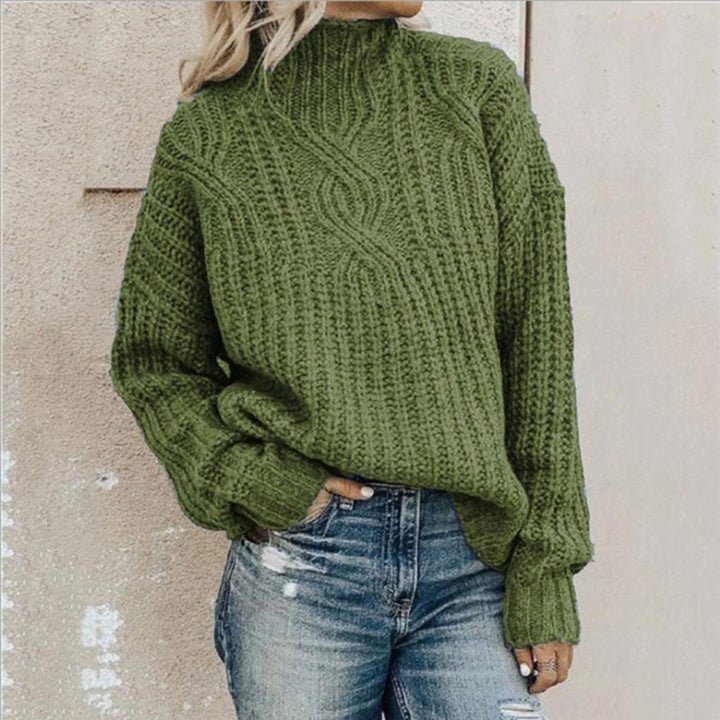 Pull en tricot élégant pour femme – Texture subtile