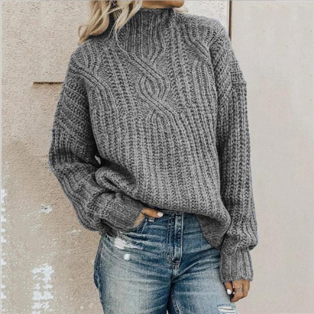 Pull en tricot élégant pour femme – Texture subtile