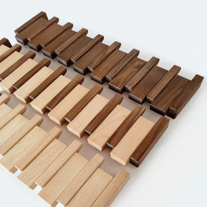 Porte-manteau piano en bois