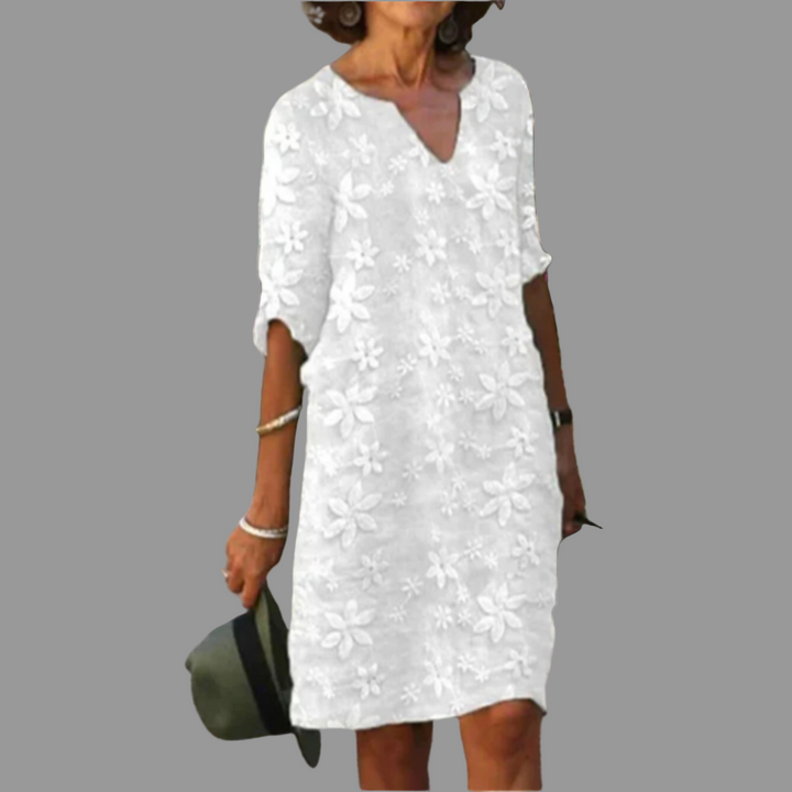 Robe mi-longue pour femme – Style moderne