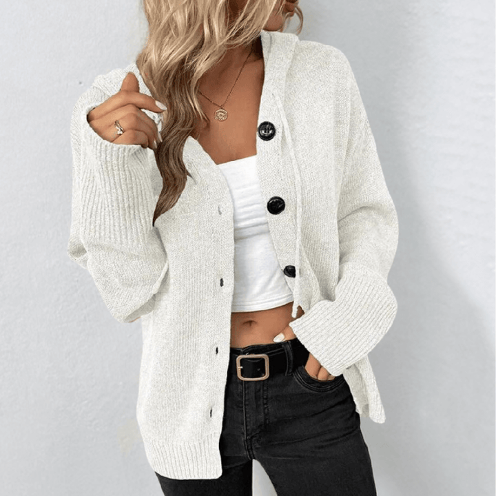 Cardigan en tricot pour femme – Chaud et boutonné