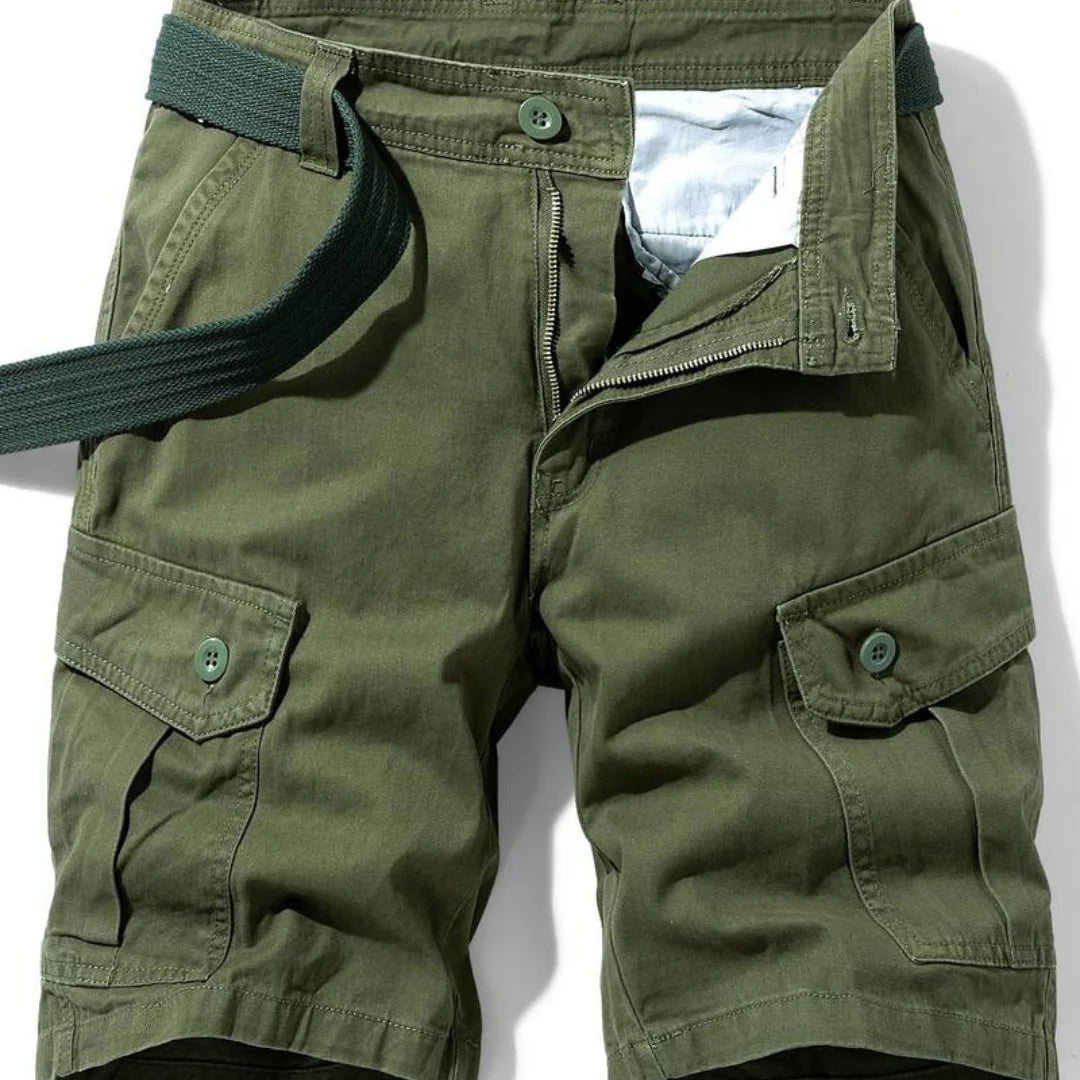 Jameson – Short Cargo Homme Multi-Poches pour un Été Décontracté