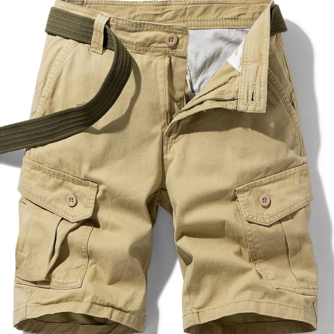 Jameson – Short Cargo Homme Multi-Poches pour un Été Décontracté