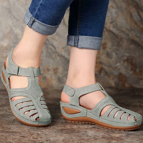 Astrid – Sandales orthopédiques de style romain pour femme