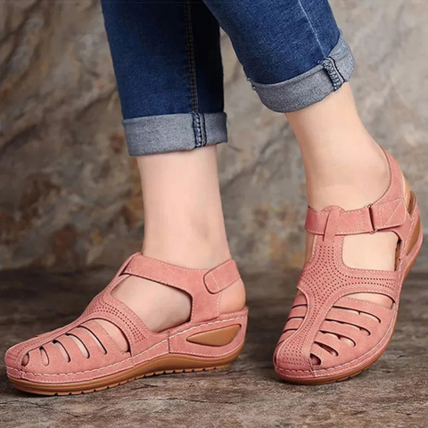 Astrid – Sandales orthopédiques de style romain pour femme