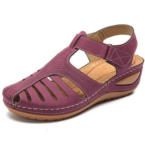 Astrid – Sandales orthopédiques de style romain pour femme