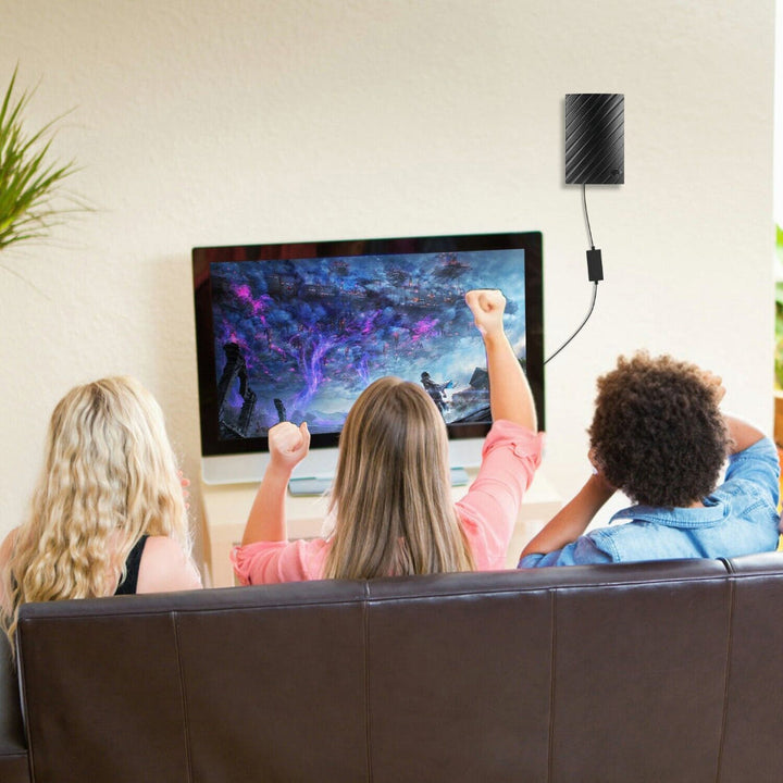 Antenne numérique HDTV 4K d'intérieur longue portée