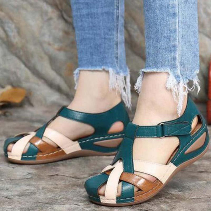 Gendula – Sandales Confortables à Bout Ouvert pour Femmes