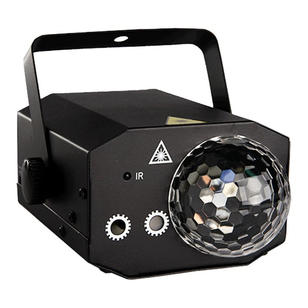 Lumière disco laser 2 en 1