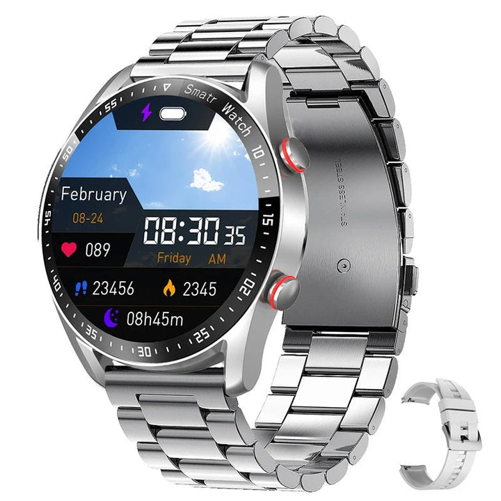 Montre connectée avec lecteur de glycémie et moniteur de santé