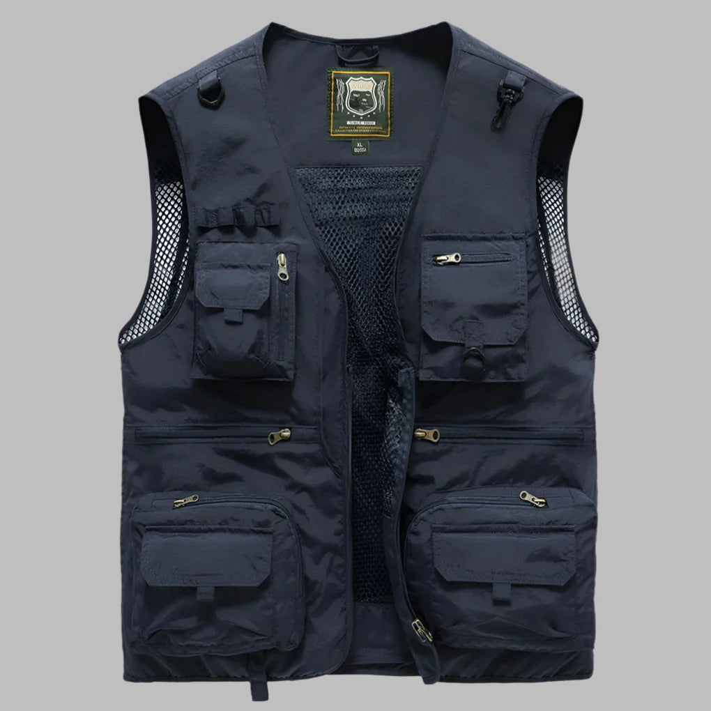 Gilet d'été multi-poches