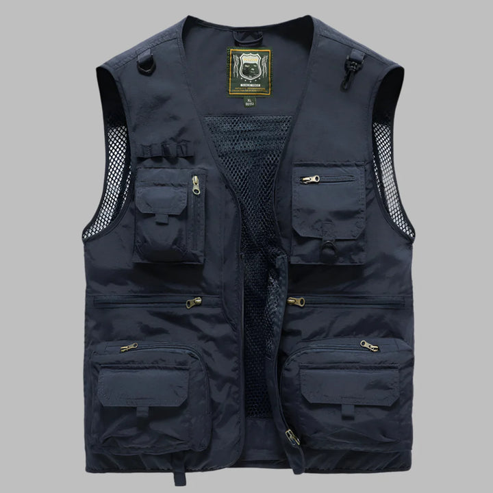Gilet d'été multi-poches