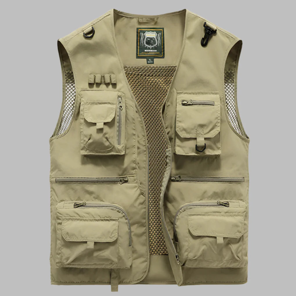 Gilet d'été multi-poches