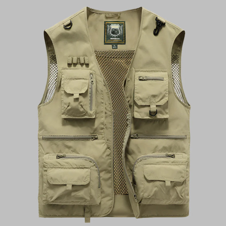 Gilet d'été multi-poches