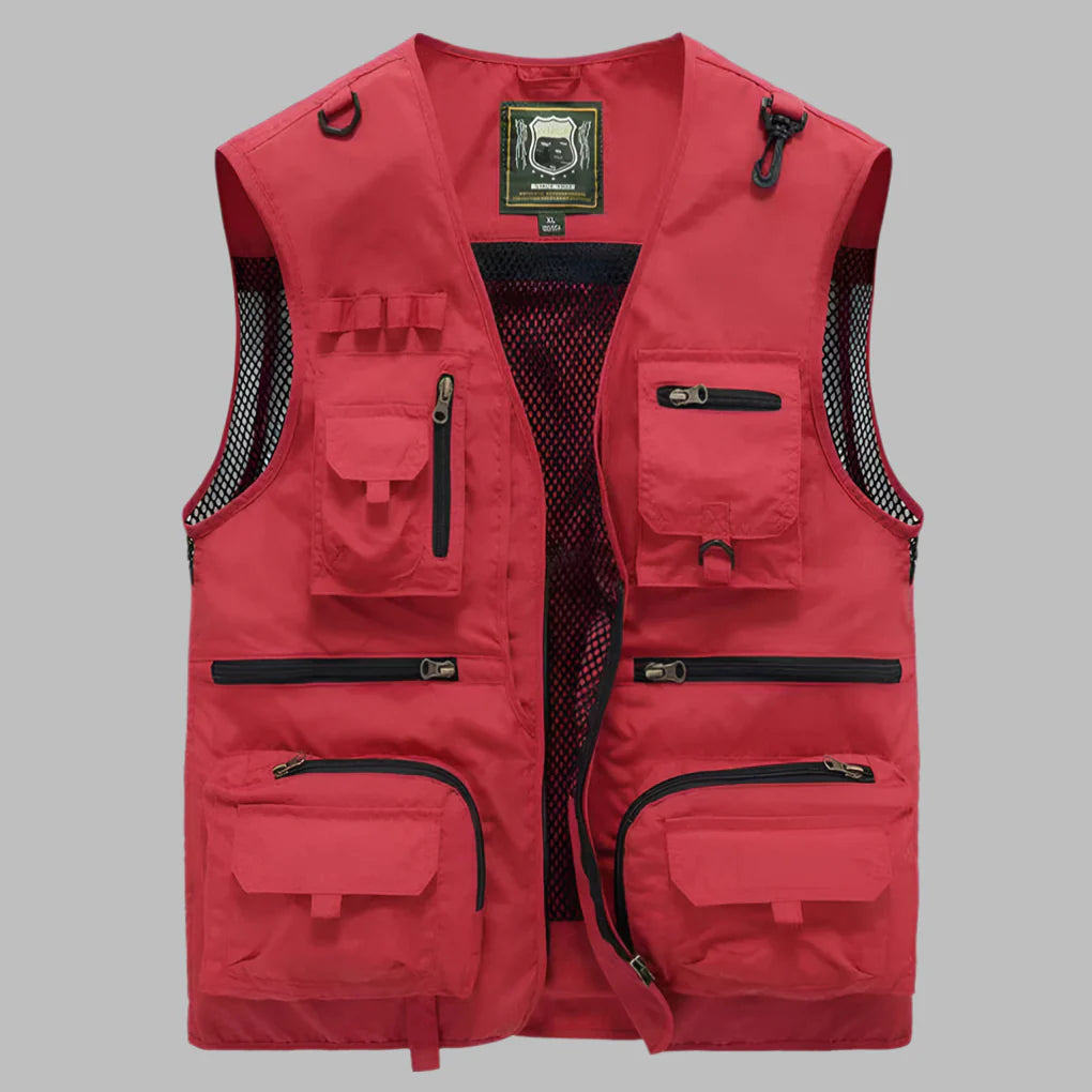 Gilet d'été multi-poches