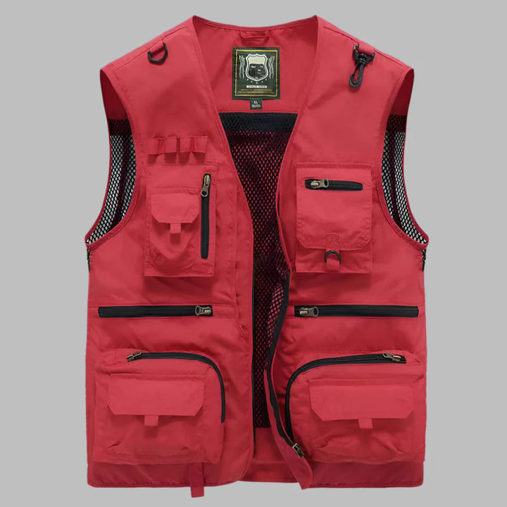 Gilet d'été multi-poches