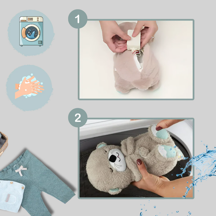 Peluche loutre apaisante – Compagnon de sommeil apaisant