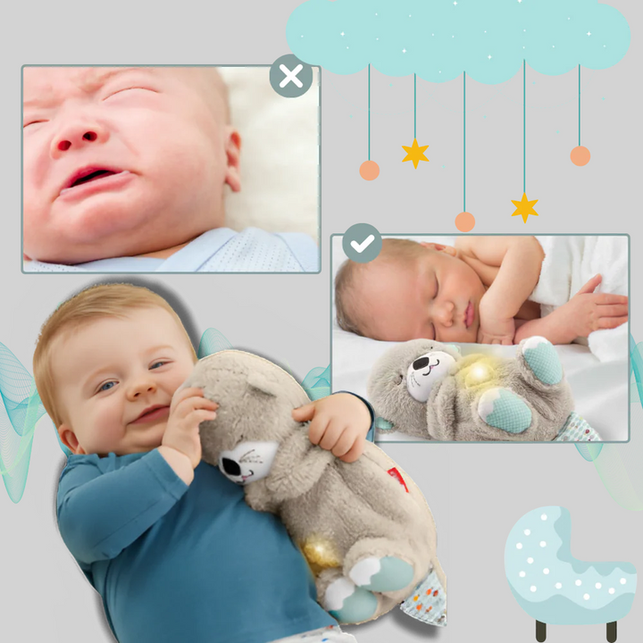 Peluche loutre apaisante – Compagnon de sommeil apaisant