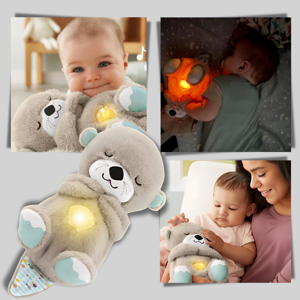 Peluche loutre apaisante – Compagnon de sommeil apaisant