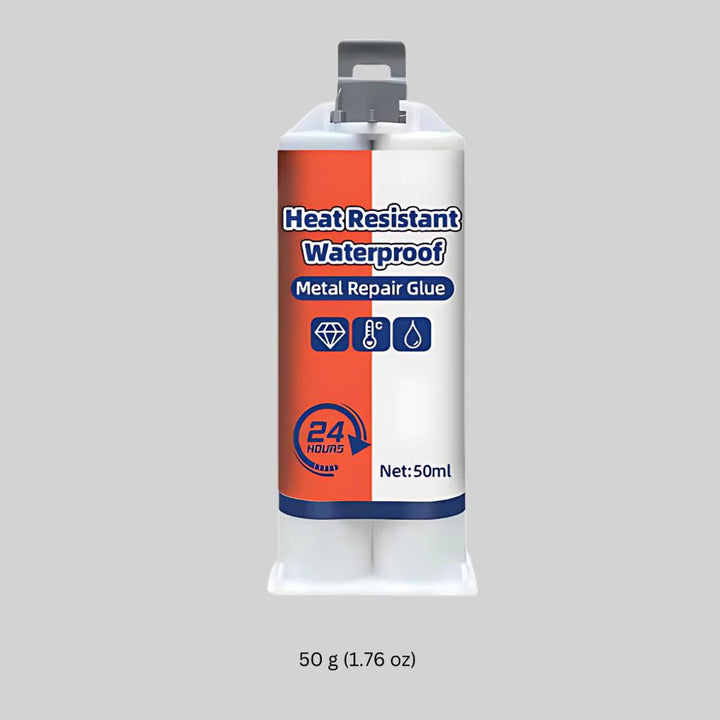 Adhésif de réparation pour métaux 50 g – Formule de liaison étanche