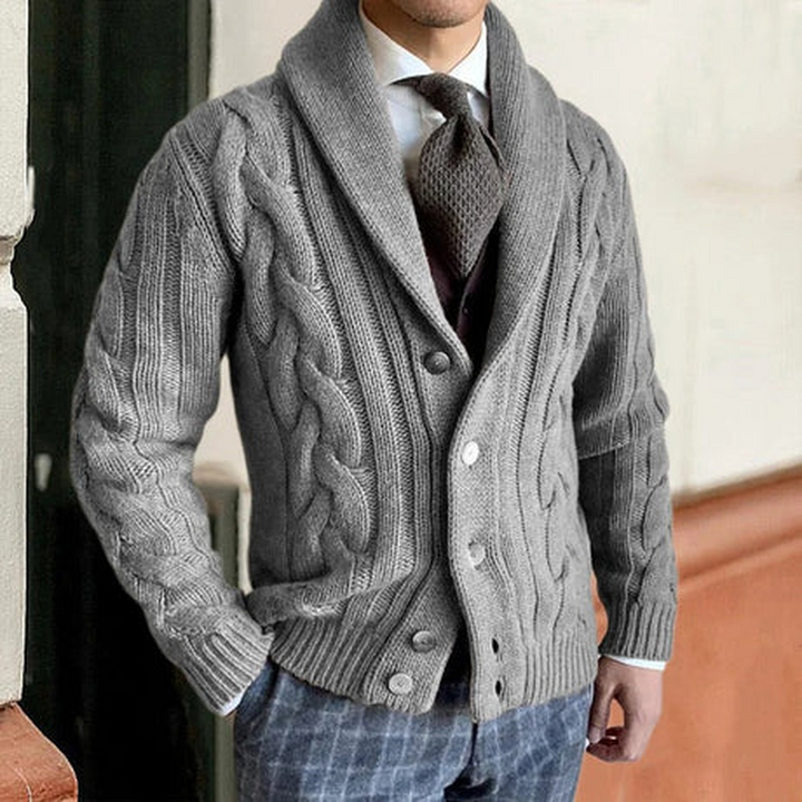 Cardigan en tricot pour homme – Boutonné