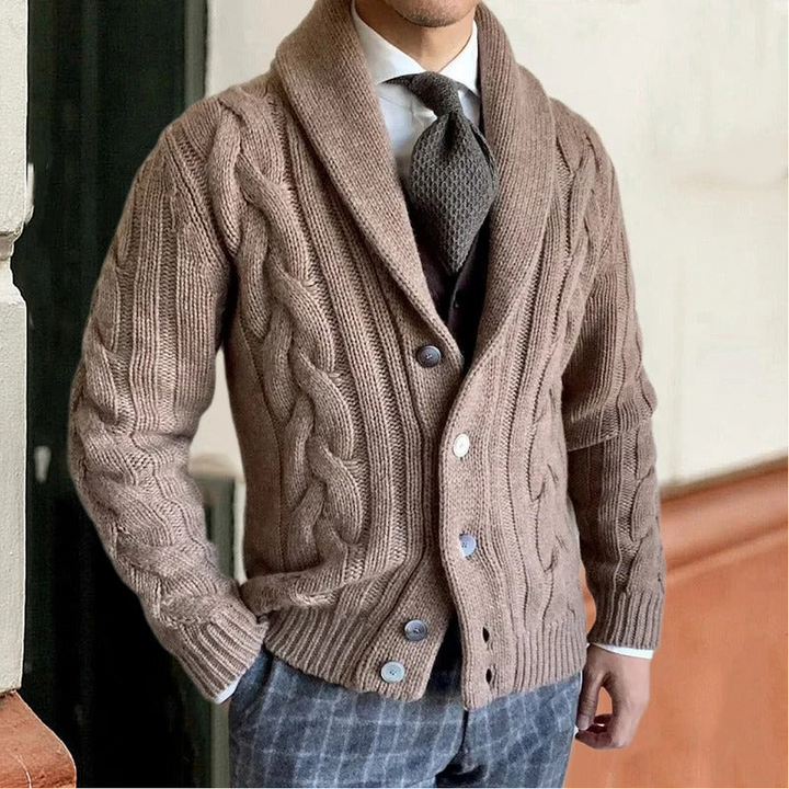 Cardigan en tricot pour homme – Boutonné