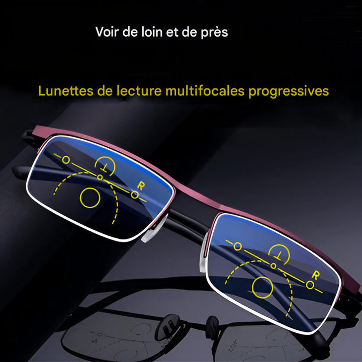 Lunettes de soleil progressives intelligentes