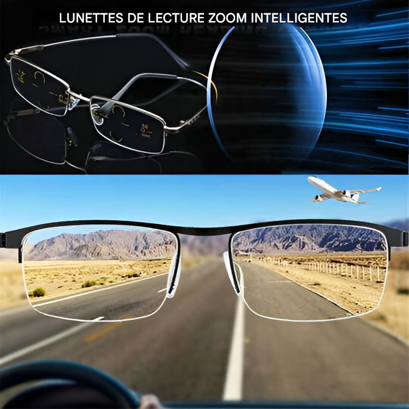 Lunettes de soleil progressives intelligentes