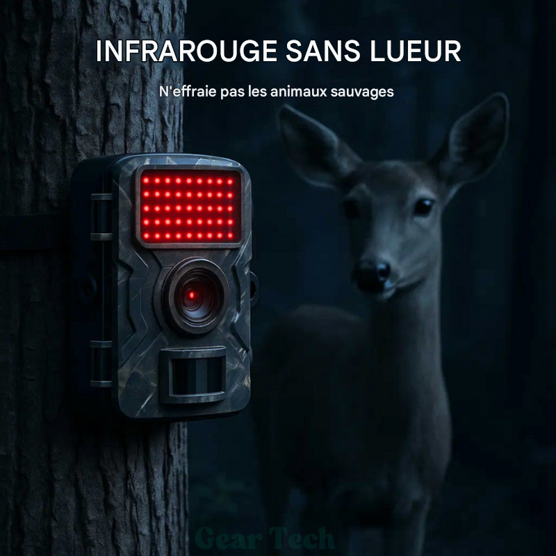 Caméra de vision nocturne pour la faune