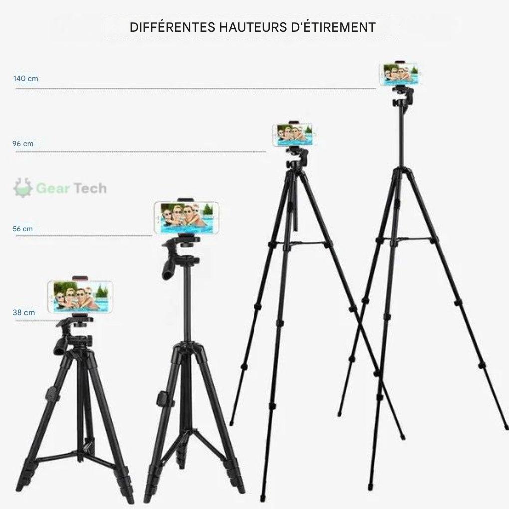 Trépied Bluetooth pour selfies