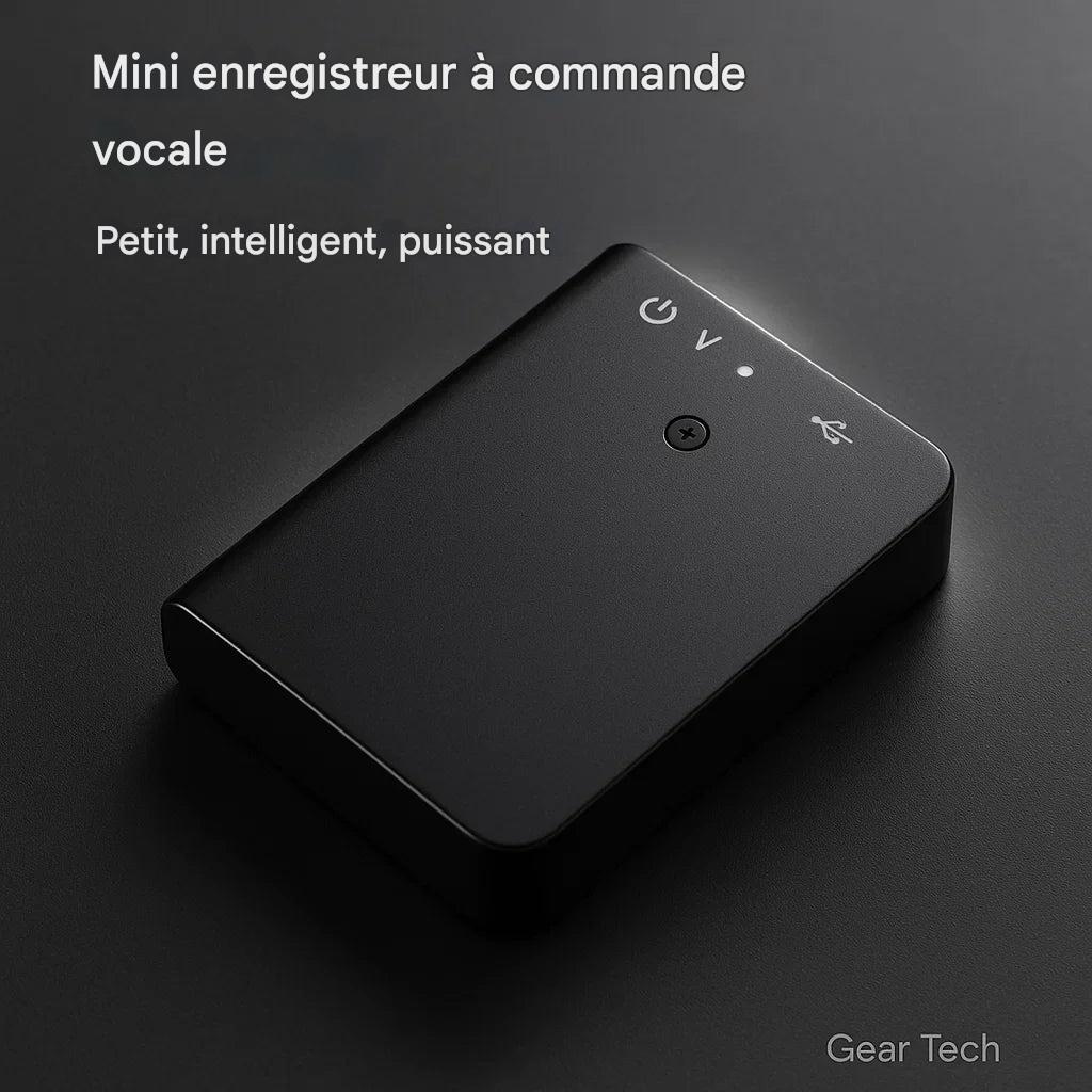 Mini enregistreur à commande vocale