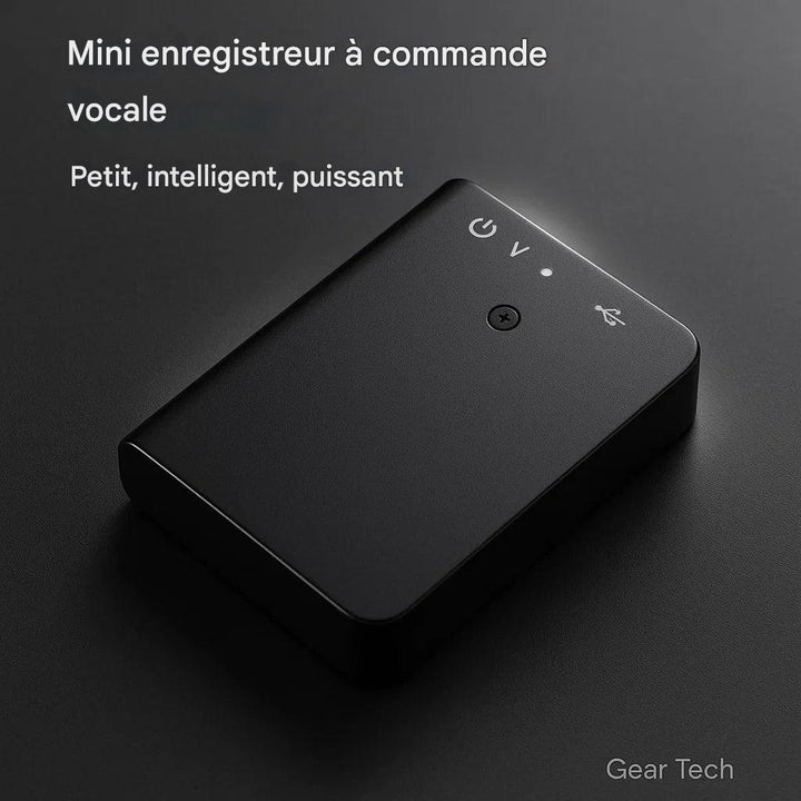 Mini enregistreur à commande vocale